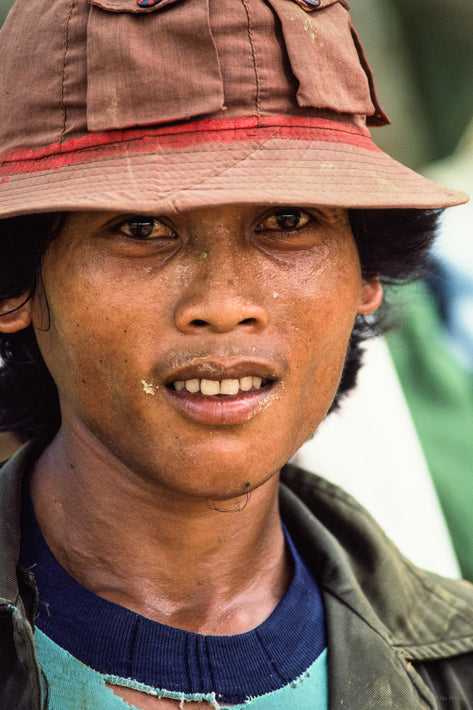 Young Man with Hat, Jakarta