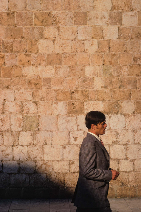 Man, Suit, Wall, Dubrovnik
