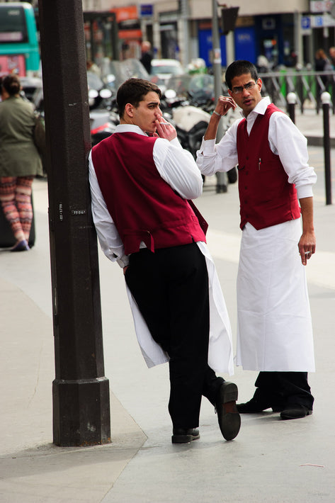 Two Men, Aprons, Paris