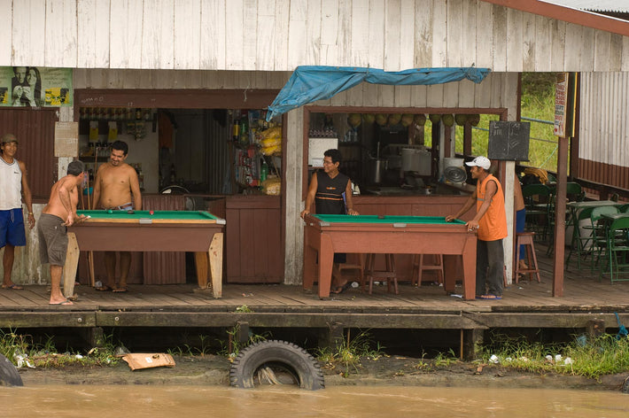 Billiards Parlor, Amazon, Brazil