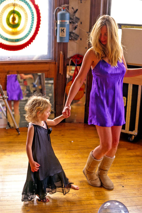 Learning Dance with Mom