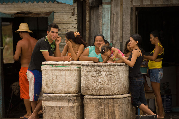 Group, Man Smiling, Amazon, Brazil