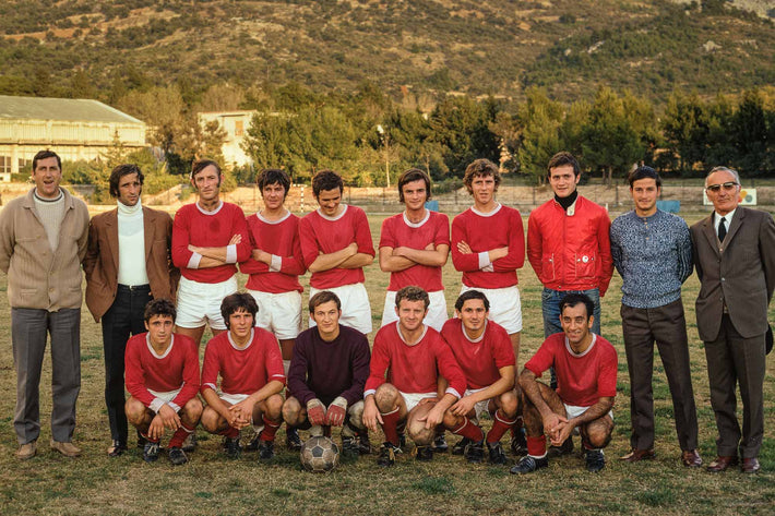 Lineup of Soccer Team, Dubrovnik