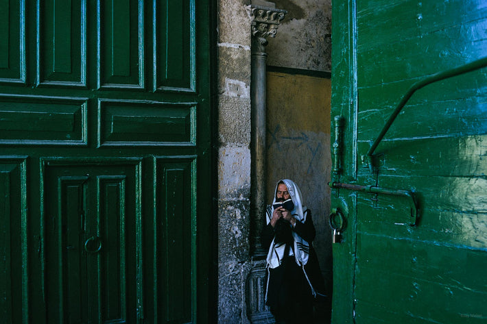 Jewish Man at Green Gate, Jerusalem