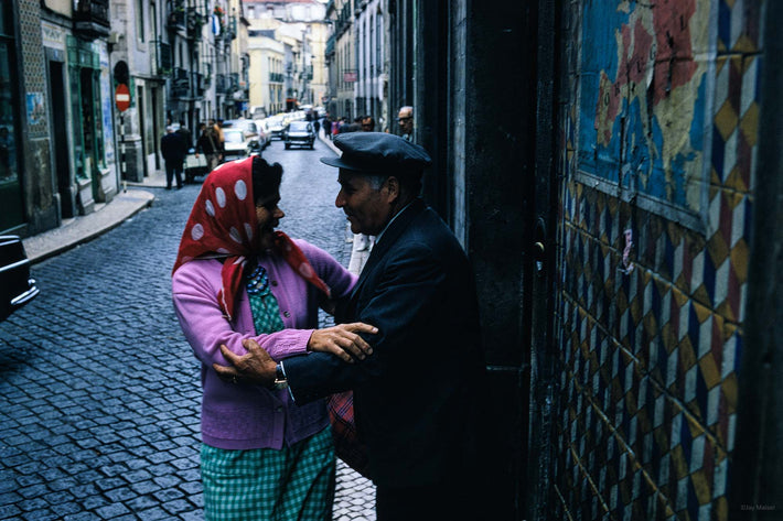 Woman and Man Catch Each Other, Portugal