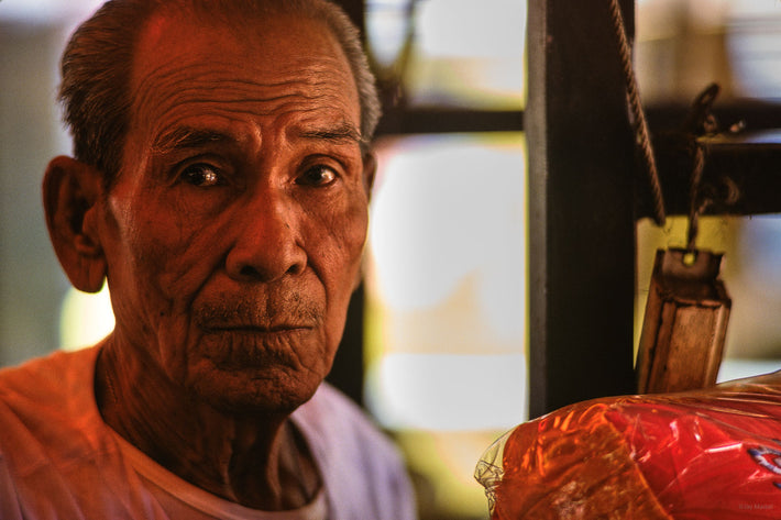 Older Face Staring, Bangkok