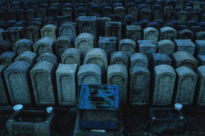 Stones in Cemetery, Japan