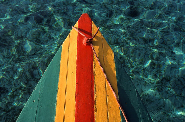 Prow of Boat and Water, Jamaica