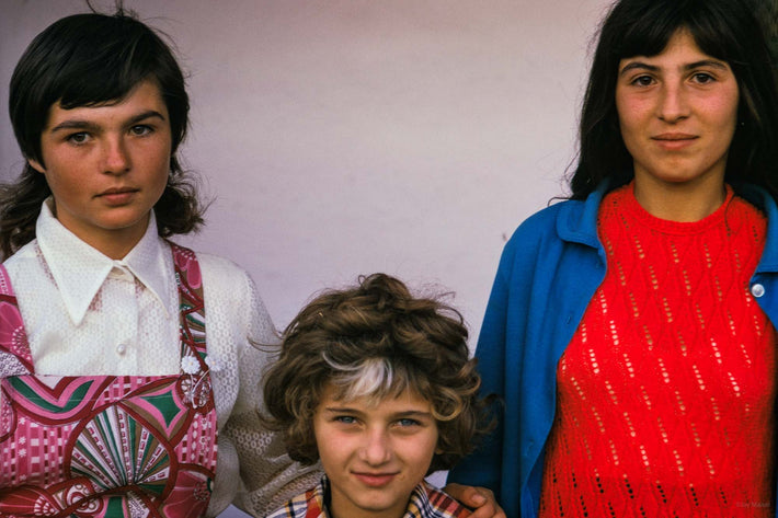 Three Young Girls, Romania