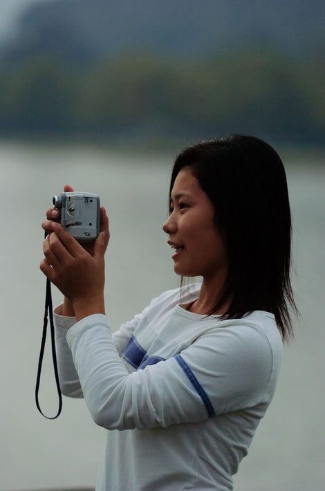 Young Woman with Camera, Shanghai