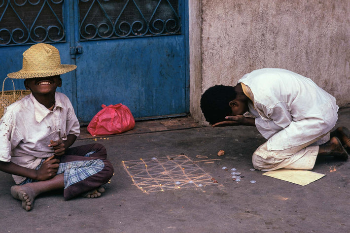 Two Boys One with Head Down, Antananarivo