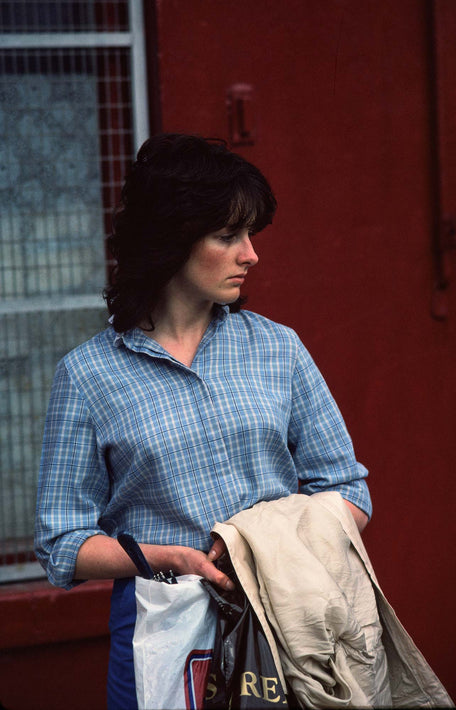 Young Woman, Plaid Shirt, Ireland
