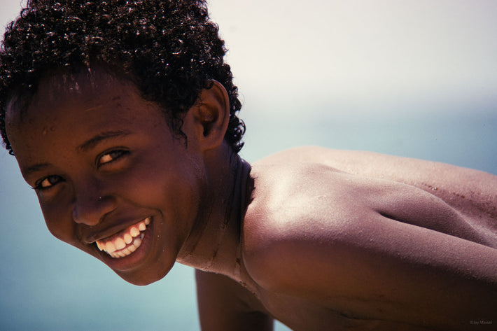 Kid Laughing, Closeup, Somalia