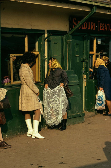 Women at  Window, Romania