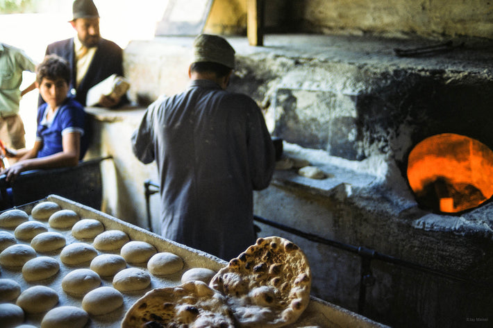 Bakery, People Outside, Jerusalem