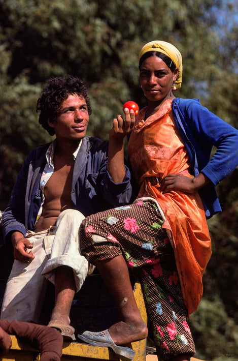 Man Offering Tomato, Marrakech