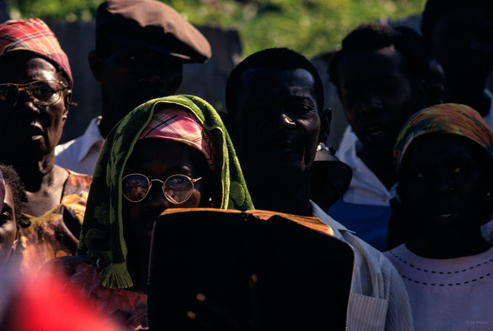 Group, Woman with Glasses, Jamaica
