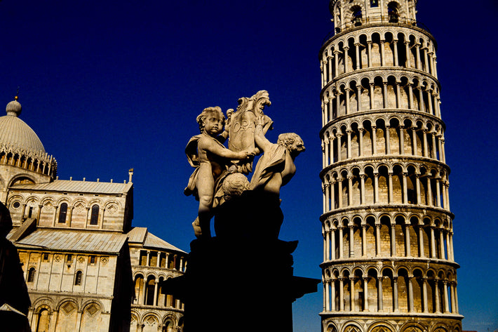 Pisa Tower, Cherubs, Pisa, Italy