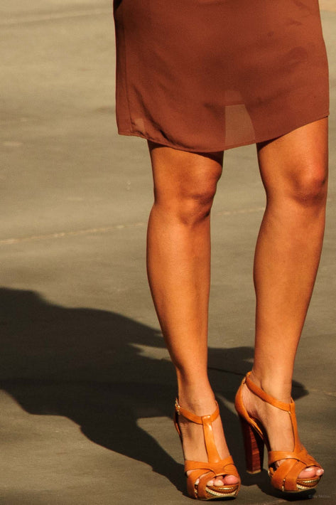 Young Woman's Legs, NYC