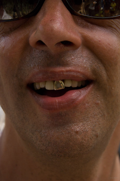 Close-up Head, Gold Teeth, Amazon, Brazil