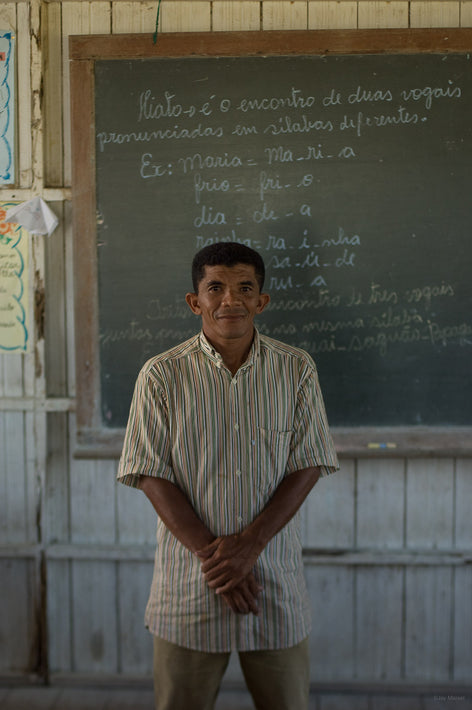 Teacher, Blackboard, Amazon, Brazil
