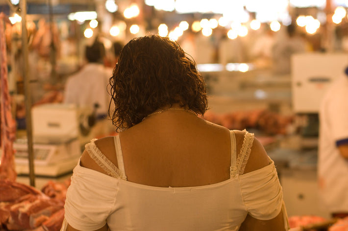 Back of Woman, Amazon, Brazil