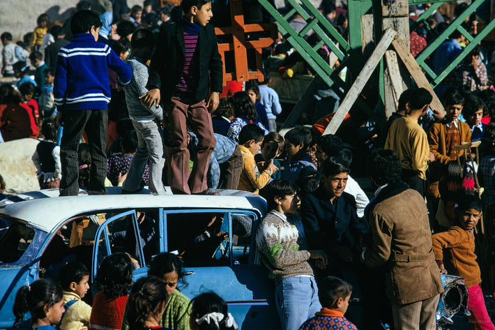 Kids, Car, Outdoor Festival, Jerusalem