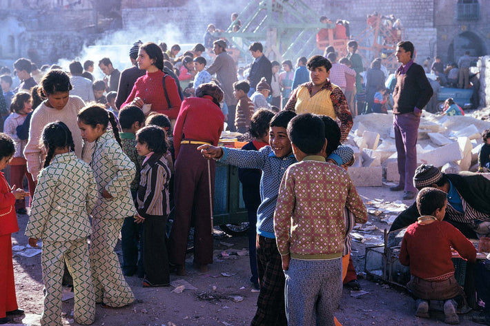 Kids at Outdoor Festival, Jerusalem