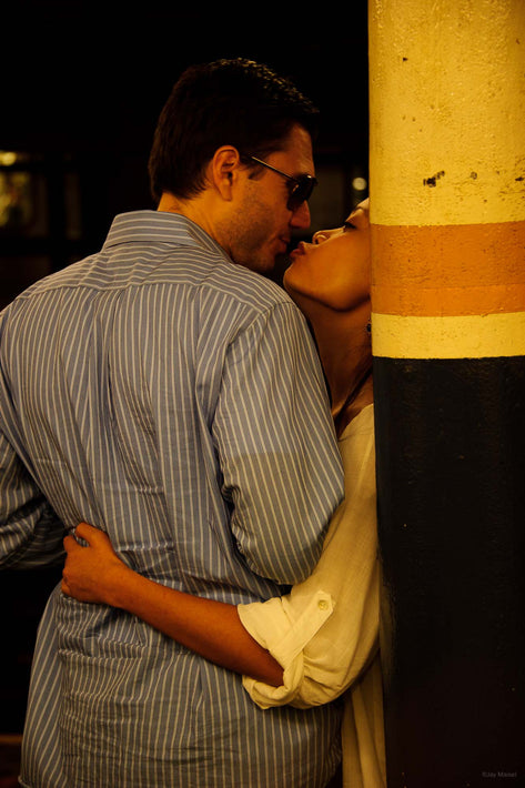 Couple About to Kiss, NYC