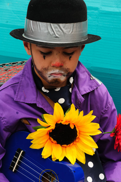 Kid with Sunflower, Seattle