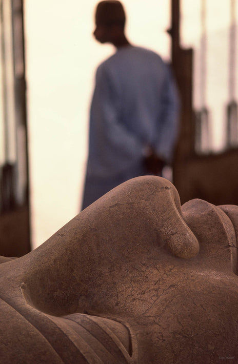 Stone Head and Figure, Egypt