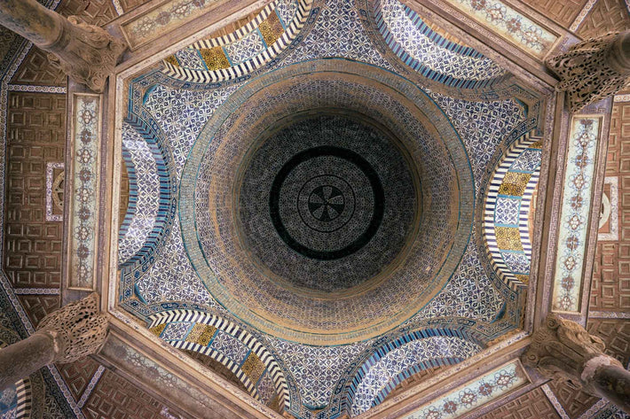 Ceiling of Building Near Dome of the Rock, Jerusalem
