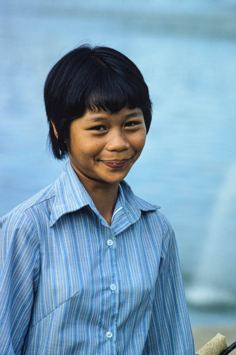 Smiling, One Tooth Showing, Philippines