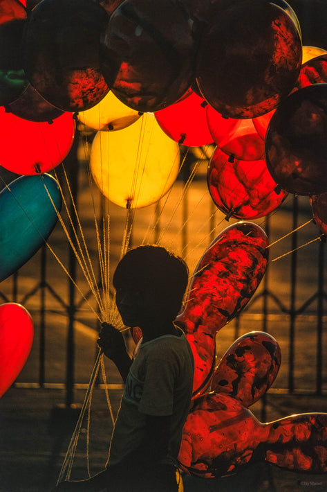 Boy with Balloons, Philippines