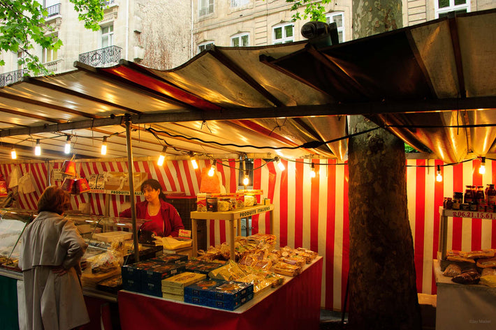 Two Women, Food Stall, Paris