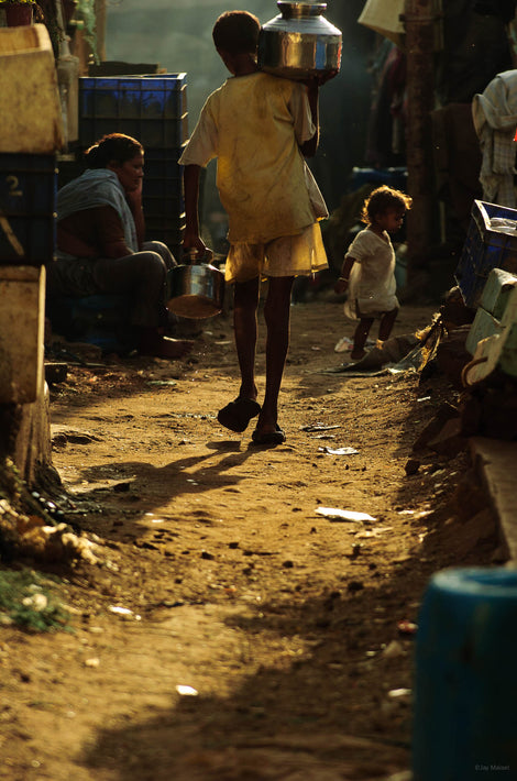 Same Boy Backlit, Walking Away, Mumbai