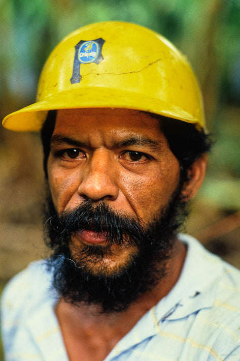 Worker with Hard Hat, Costa Rica