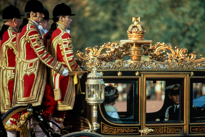 Royal Carriage at Parade, London