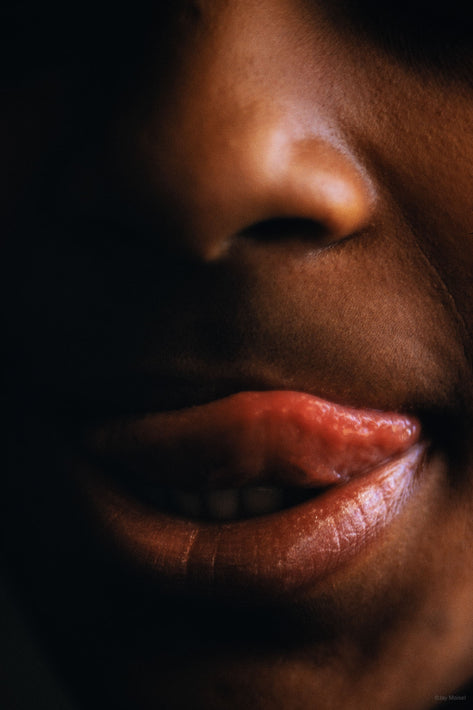 Close-up Lips and Tongue, Jamaica