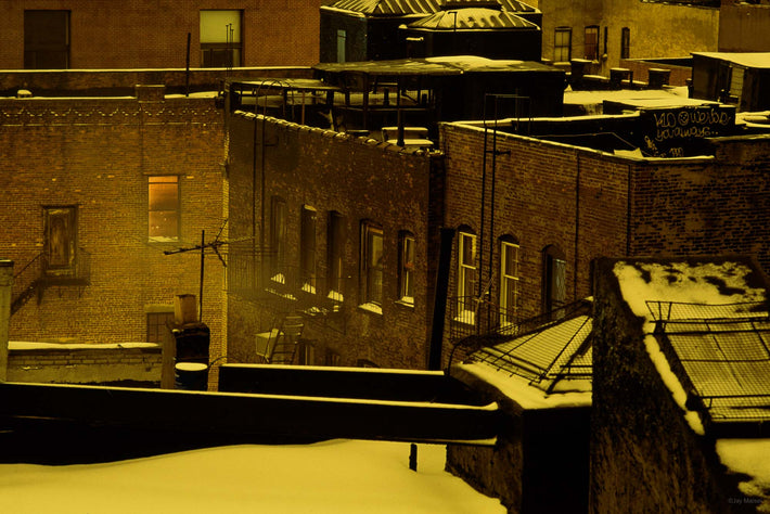 Rooftops and Snow, NYC