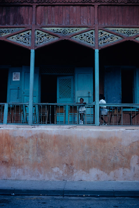 Girl on Balcony, Haiti
