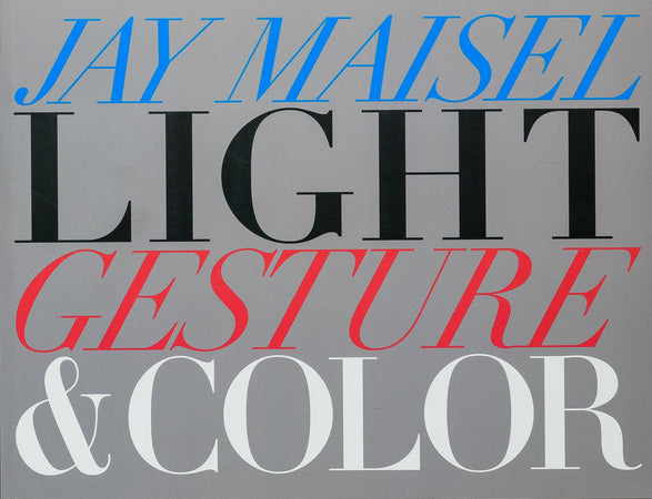 lysere Sæt tøj væk Modernisere Light Gesture and Color (Signed and Dated by Jay Maisel)