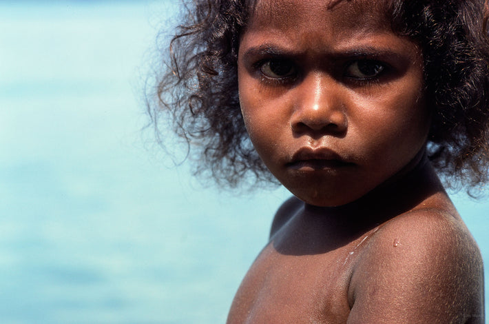 Portrait of Child, New Guinea