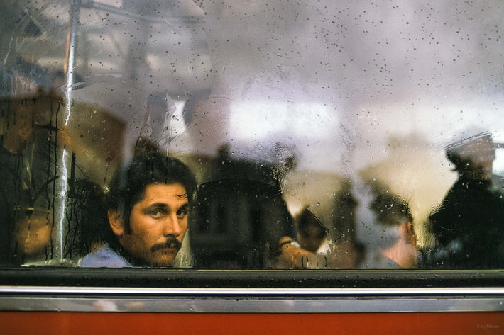 Man on Bus, Romania
