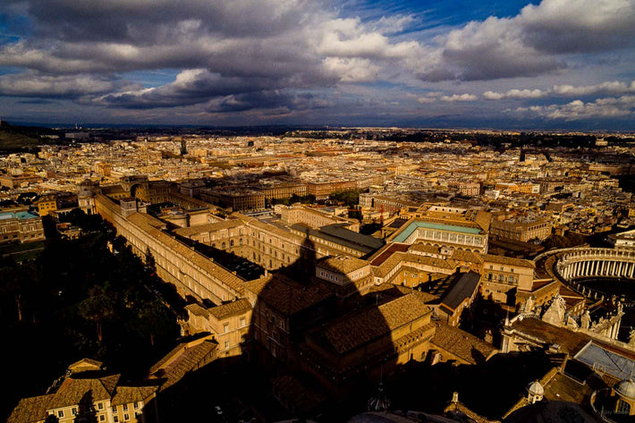 Panorama from Top of St. Peter's Basilica, Rome