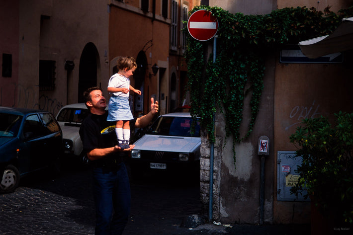 Man Balancing Kid, Rome