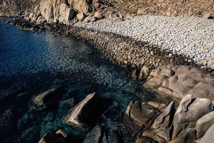 Wide View of Los Frailes Rocks, Baja