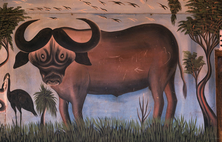 Painting of animals, Khartoum
