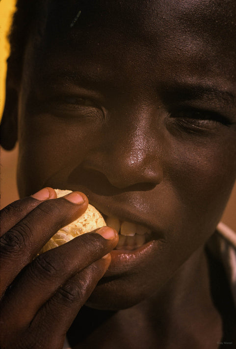 Close-up of Boy with Orange, Khartoum