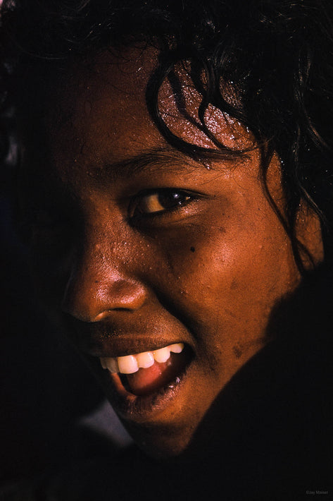 Close-up Laughing Girl, Khartoum